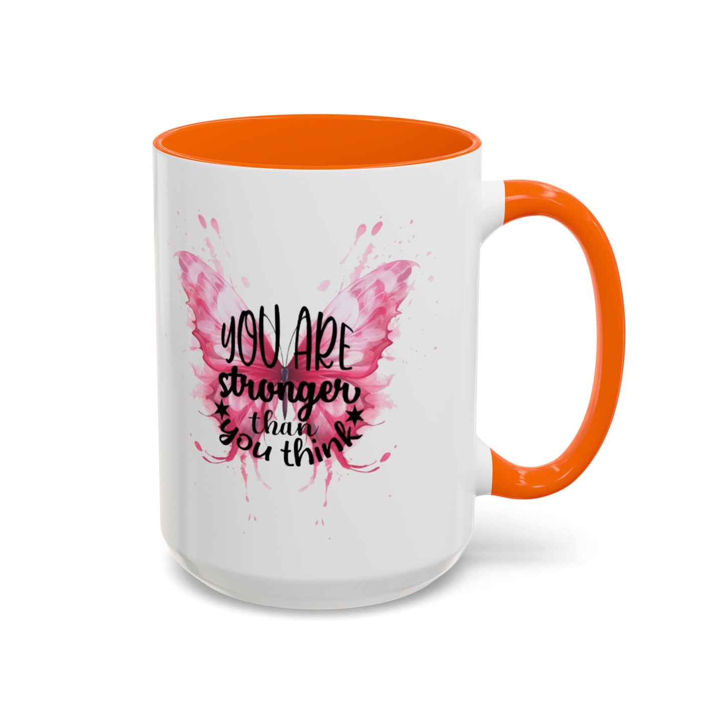 Inspirational Butterfly Coffee Mug, Empowerment Gift, Motivational Drinkware, Self-Care Mug, Butterfly Decor, Pink Mug