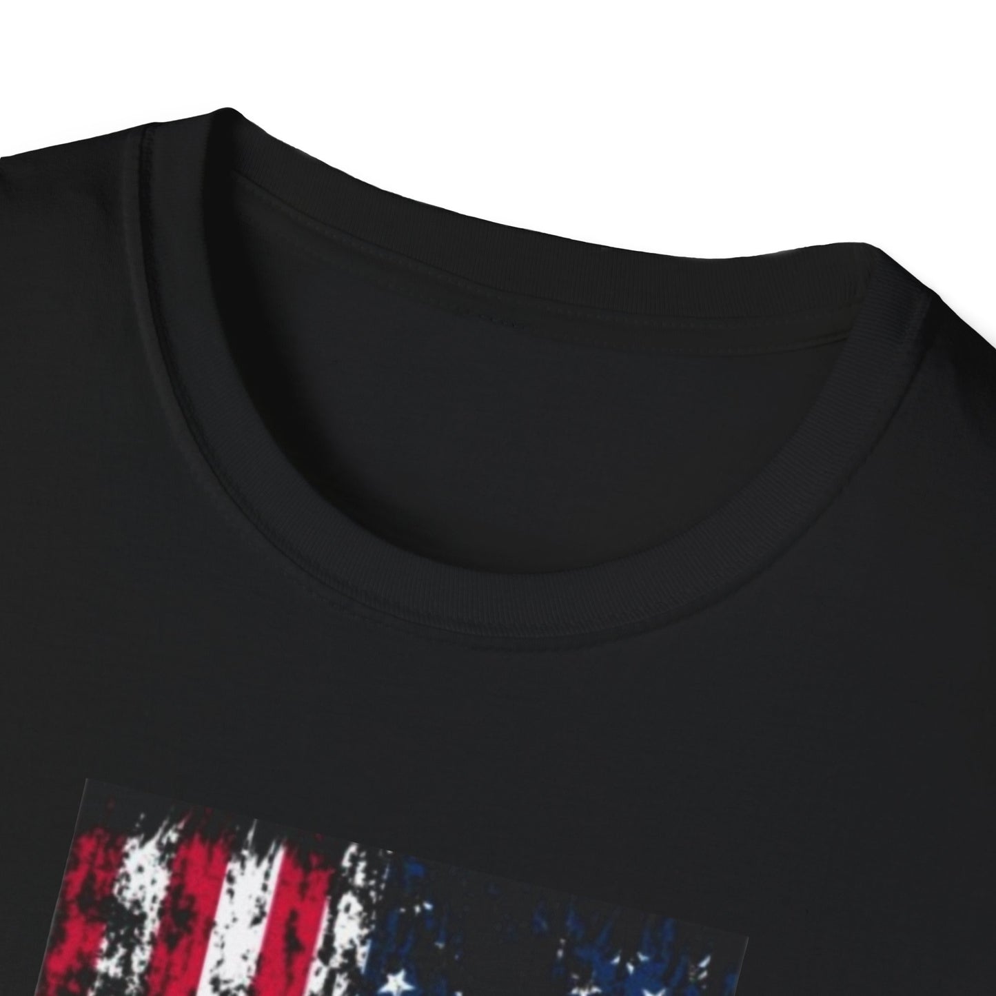 Patriotic Gun Graphic T-Shirt | Unisex Softstyle Tee