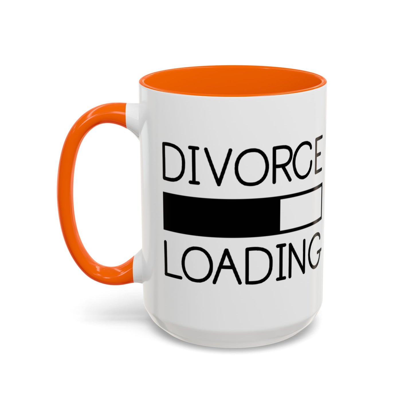 Divorce Loading Coffee Mug - Funny Accent Mug for Breakups, Gift for Friends, Humor Mug, Recovery Coffee Cup, Unique Divorce Gift