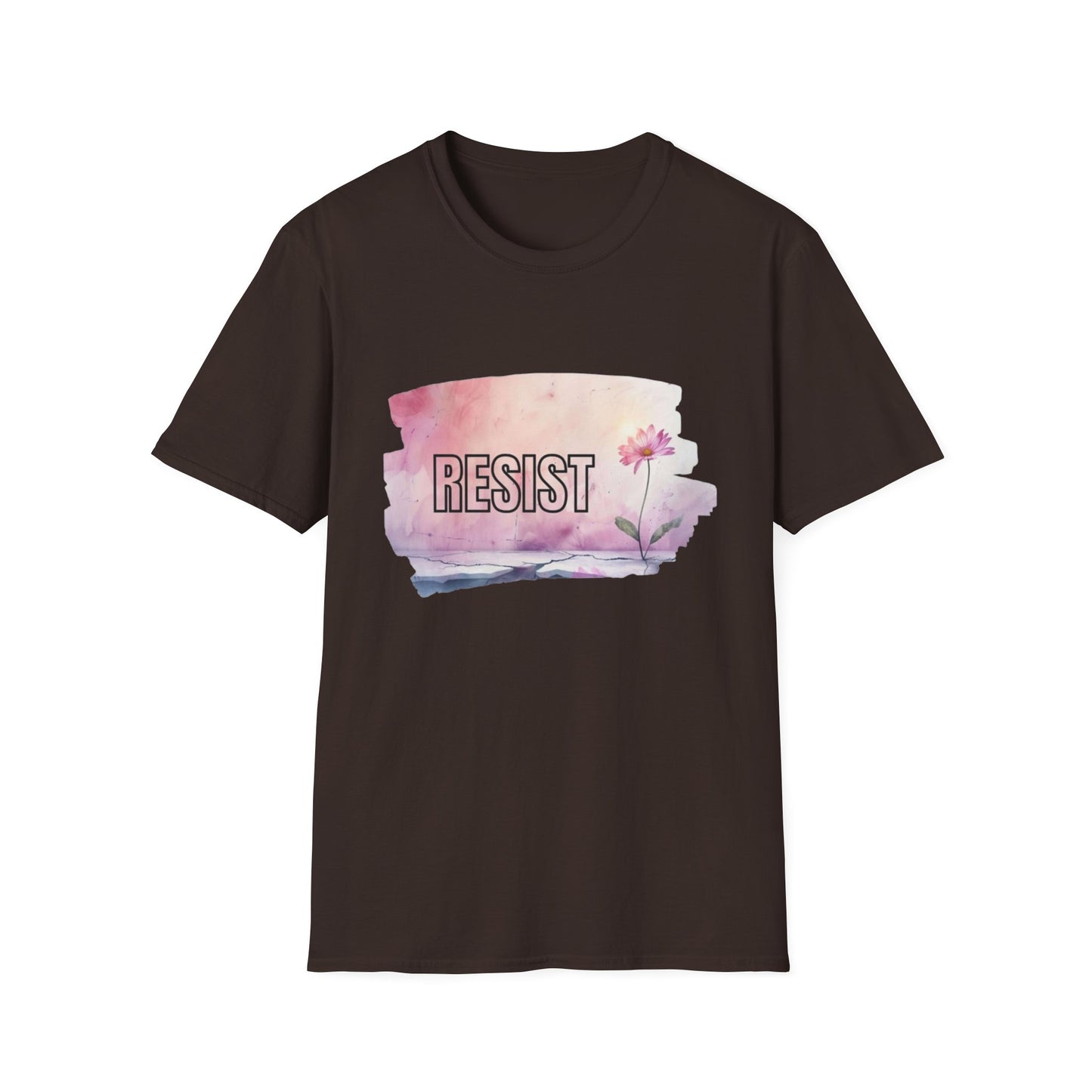 Inspirational Resist T-Shirt for Positivity and Change