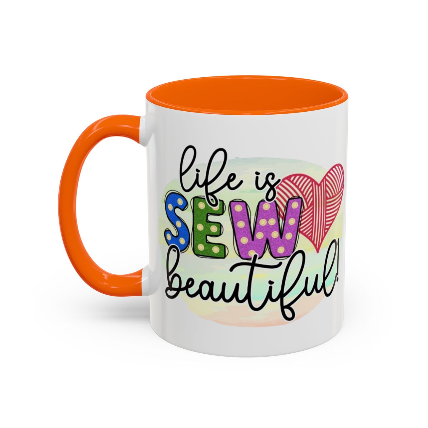 Sewing-Themed Coffee Mug – Perfect Gift for Crafters, Quilters, Birthday, Gift for Her, Inspirational Mug