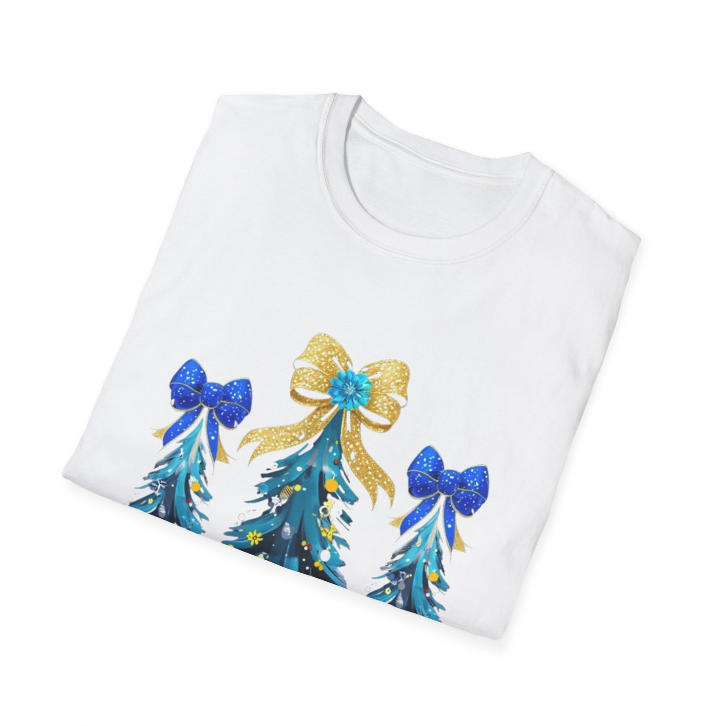 Merry & Bright Christmas T-Shirt, Unisex Holiday Tee, Festive Apparel, Christmas Party Shirt, Gift for Him or Her