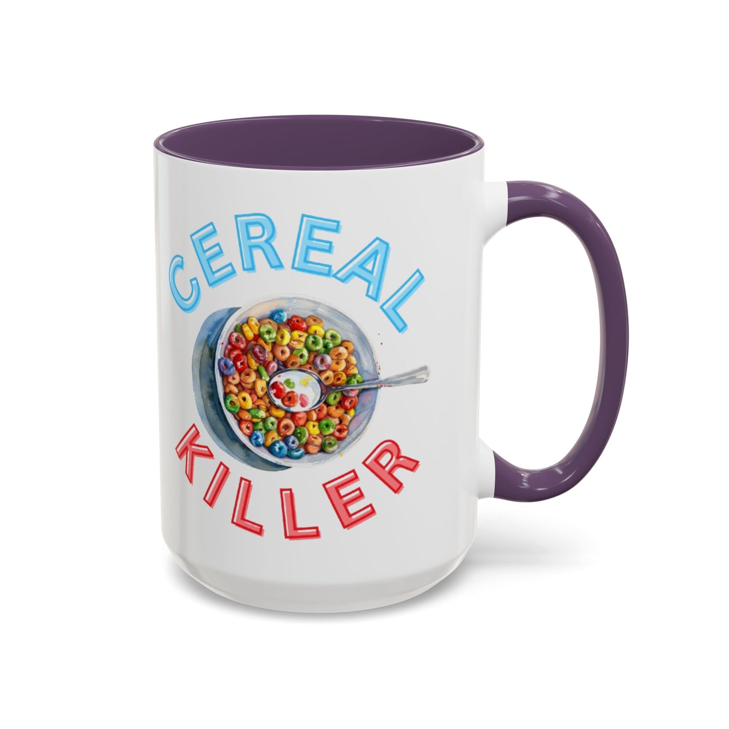 Cereal Killer Coffee Mug, Funny Coffee Cup, Gift for Breakfast Lovers, Humor Mug, Cereal Enthusiast Present