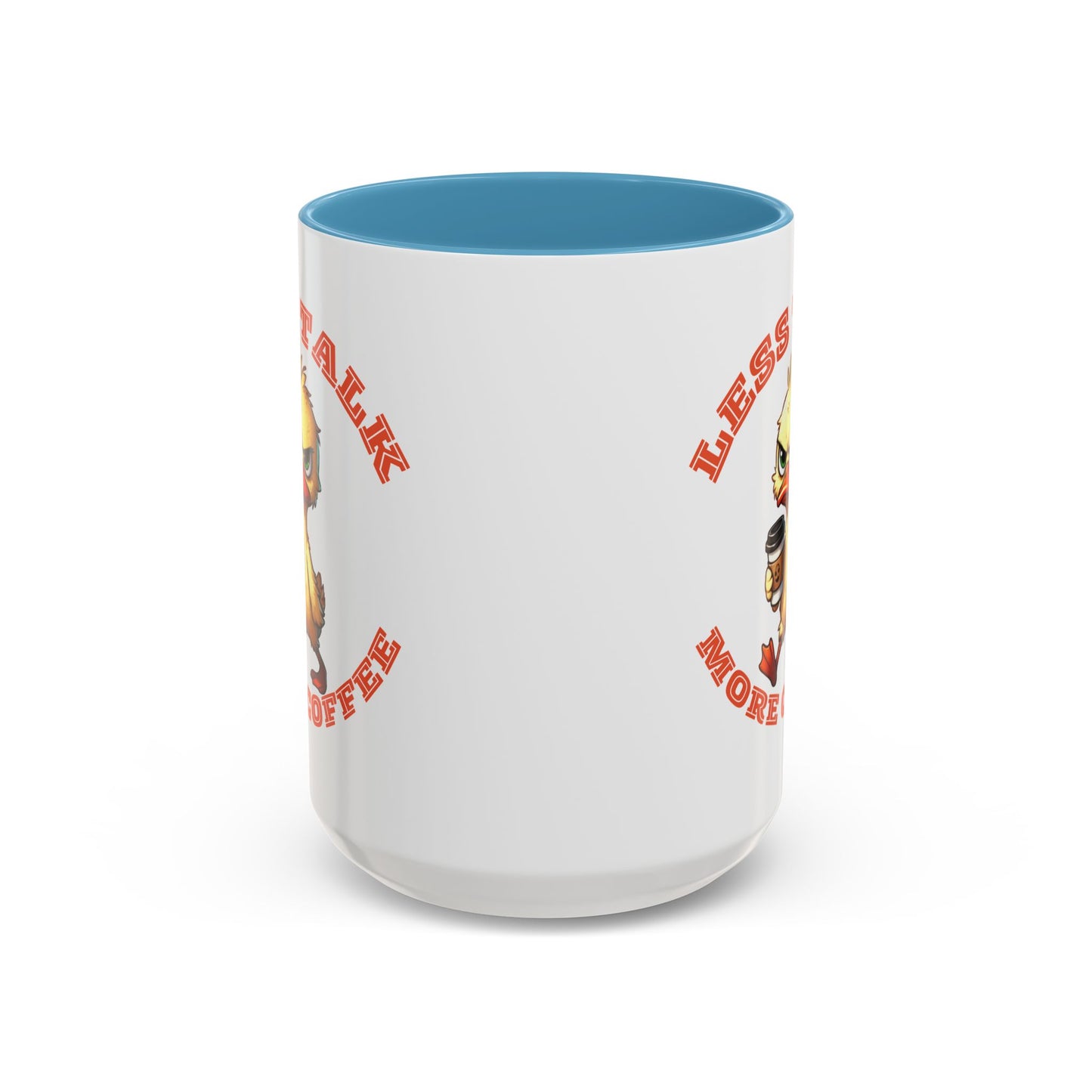 Funny Duck Coffee Mug - Less Talk More Coffee - Perfect for Coffee Lovers