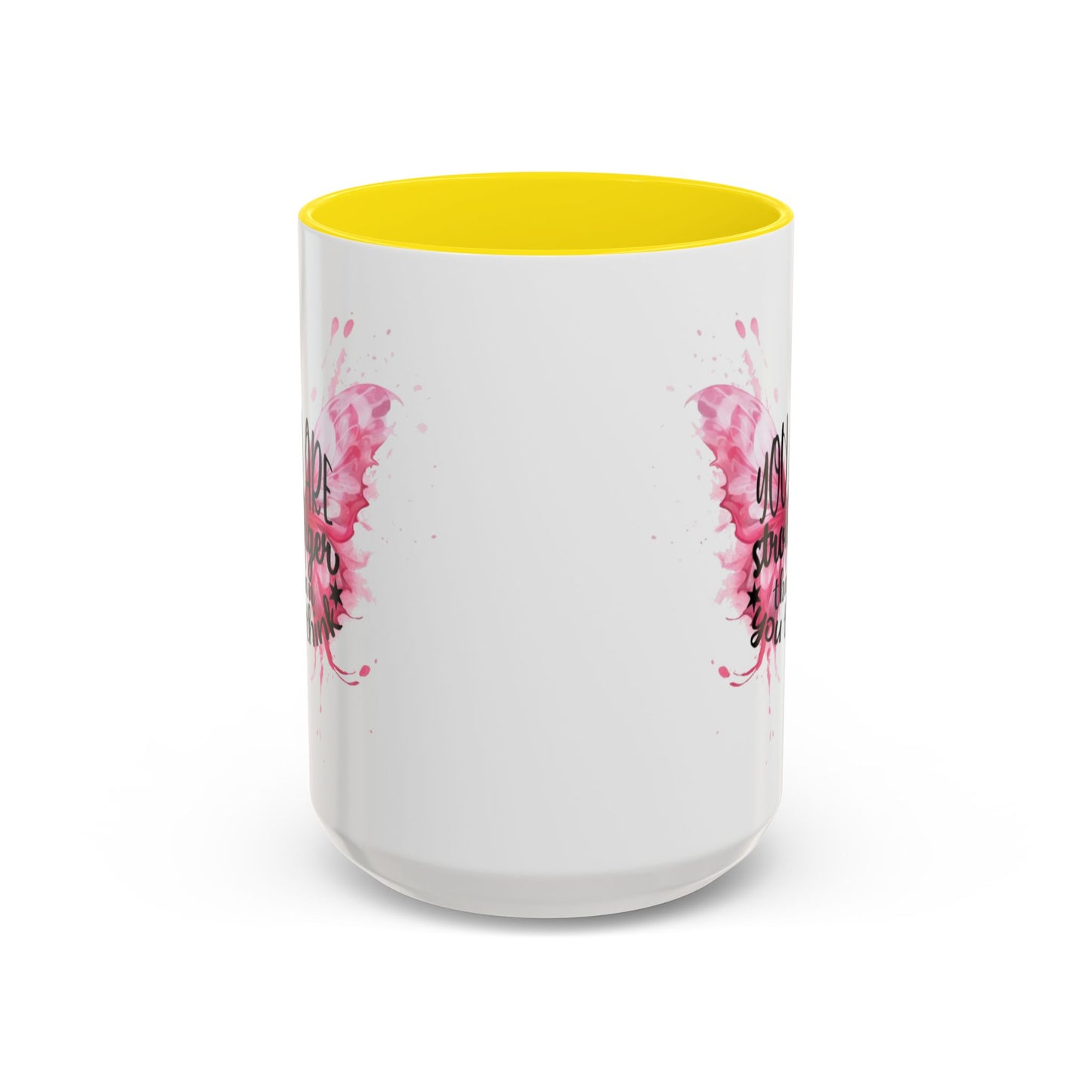 Inspirational Butterfly Coffee Mug, Empowerment Gift, Motivational Drinkware, Self-Care Mug, Butterfly Decor, Pink Mug