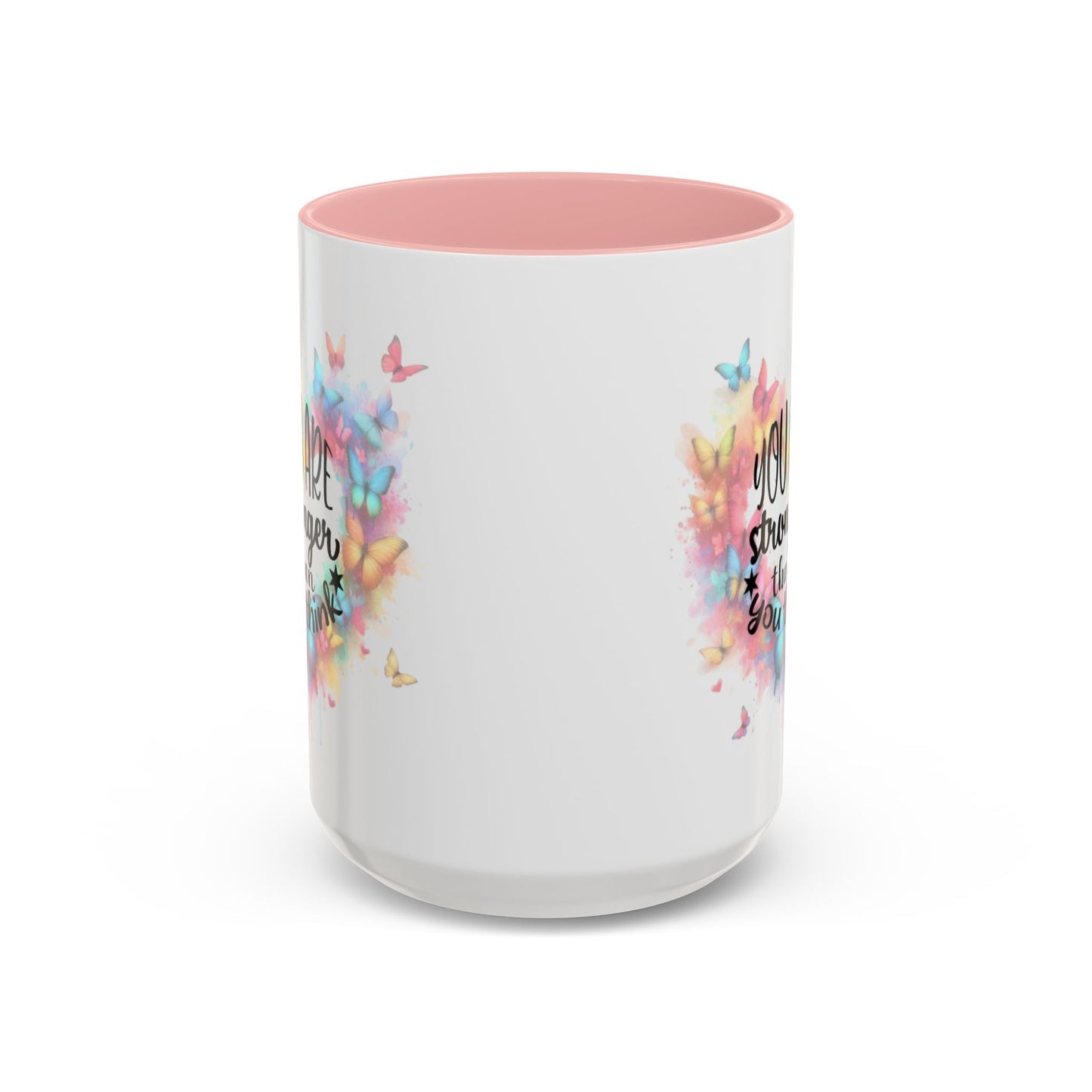 Inspirational Butterfly Coffee Mug, Motivational Gift for Friends, Colorful Mug for Tea Lover, Positive Affirmation, Self-Care Sip