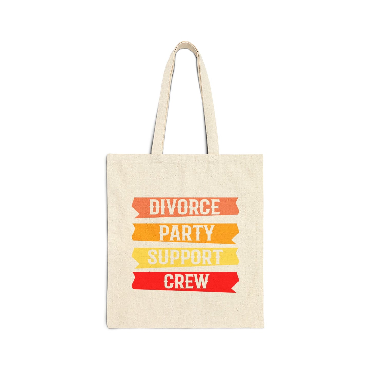 Divorce Party Support Crew Tote Bag | Funny Gift, Women's Tote, Canvas Bag, Party Accessory, Eco-Friendly Shopping Bag