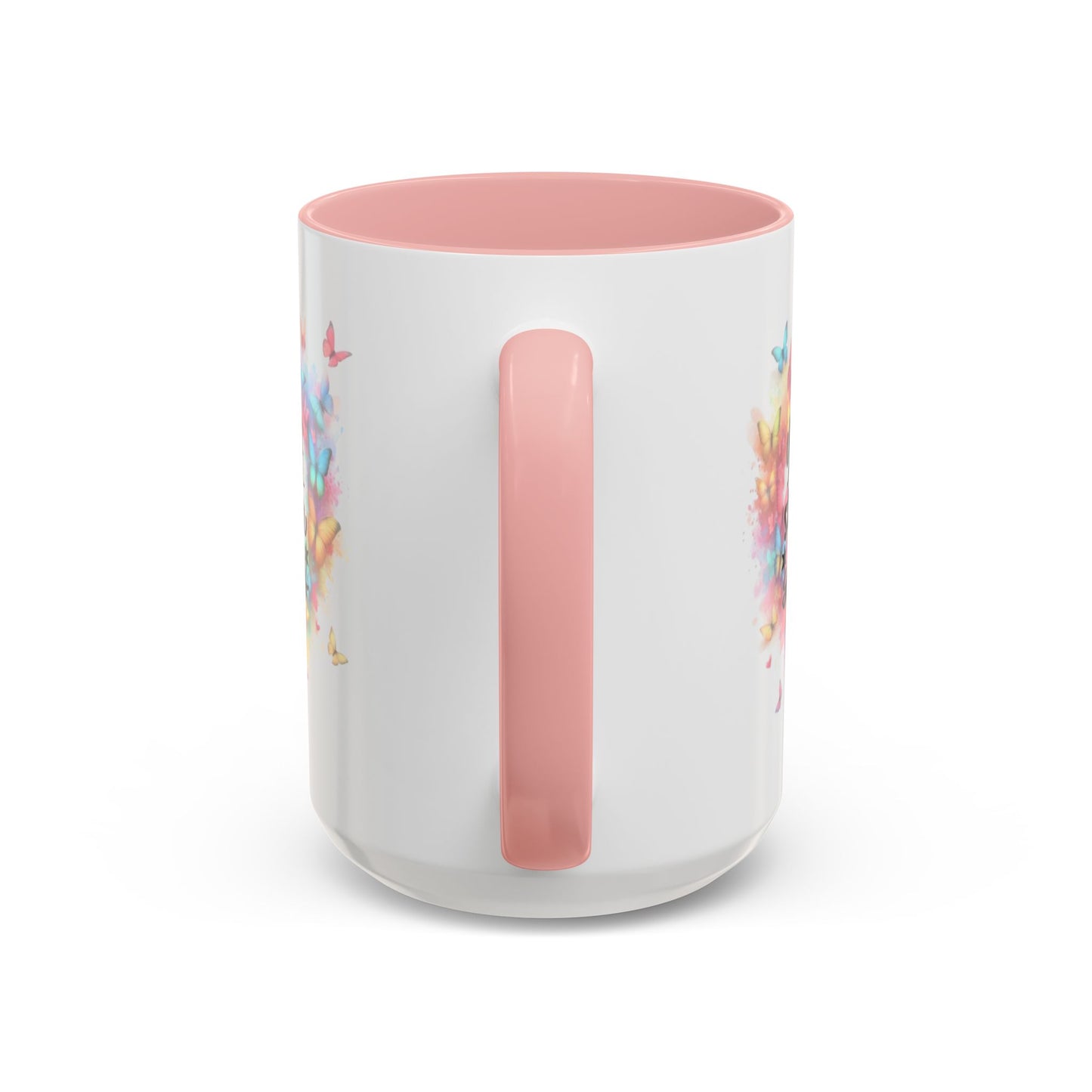 Inspirational Butterfly Coffee Mug, Motivational Gift for Friends, Colorful Mug for Tea Lover, Positive Affirmation, Self-Care Sip