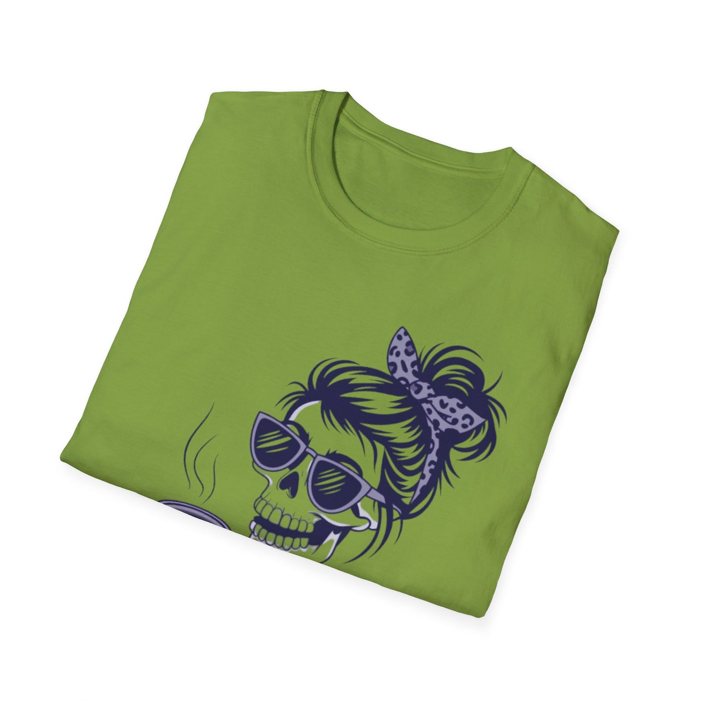 Mama Needs Coffee Unisex Softstyle T-Shirt - Fun Casual Tee for Coffee Lovers