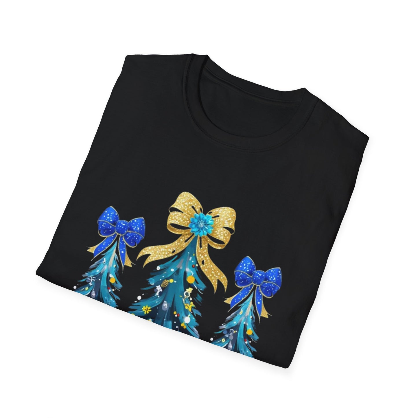 Merry & Bright Christmas T-Shirt, Unisex Holiday Tee, Festive Apparel, Christmas Party Shirt, Gift for Him or Her