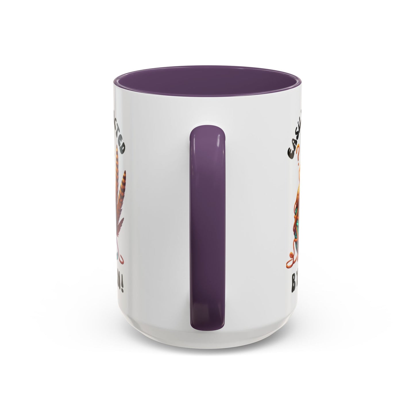 Whimsical Yarn Lover's Coffee Mug – Perfect Gift for Crafters, Crafting Enthusiasts, Cozy Home Decor, Fun Accent Mug