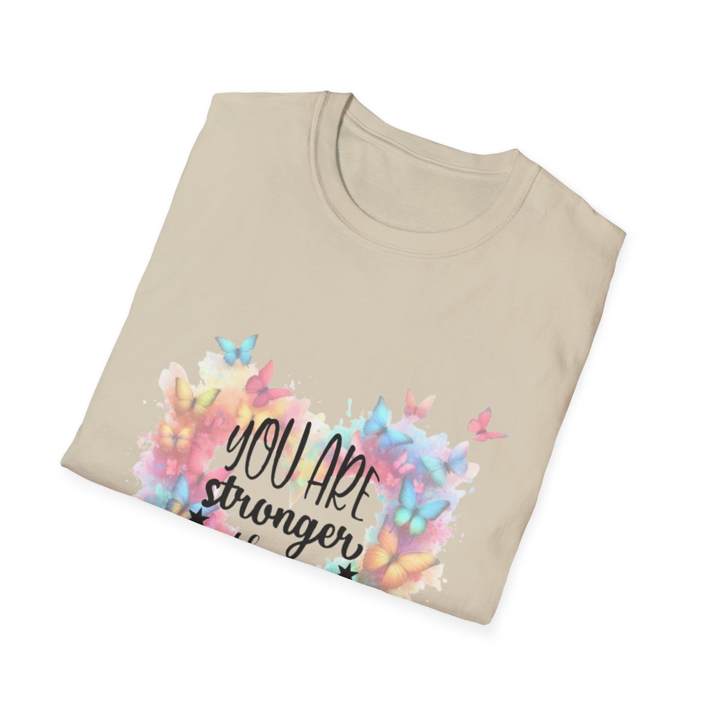 Empowering Butterfly T-Shirt, Inspirational Tee, Motivational Gift, Unisex Apparel, Positive Quotes, Heartfelt Fashion