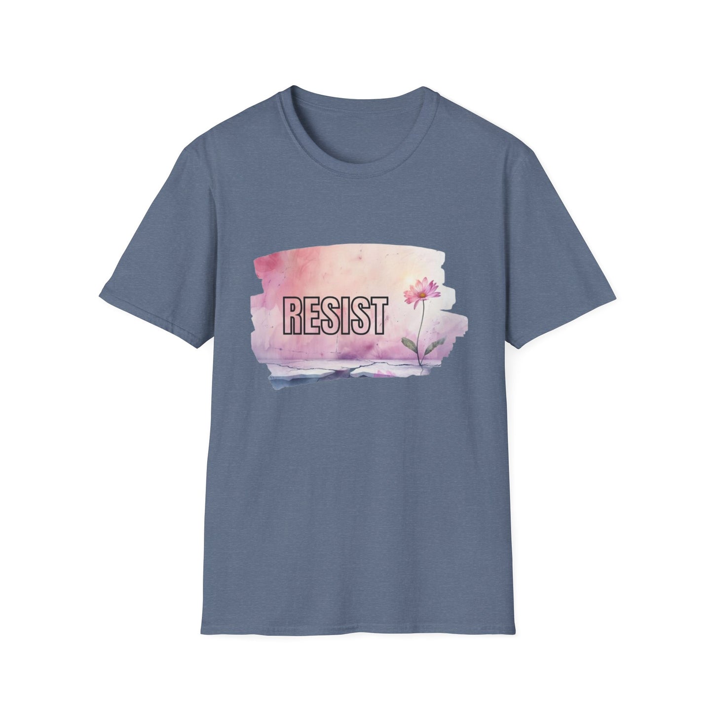 Inspirational Resist T-Shirt for Positivity and Change