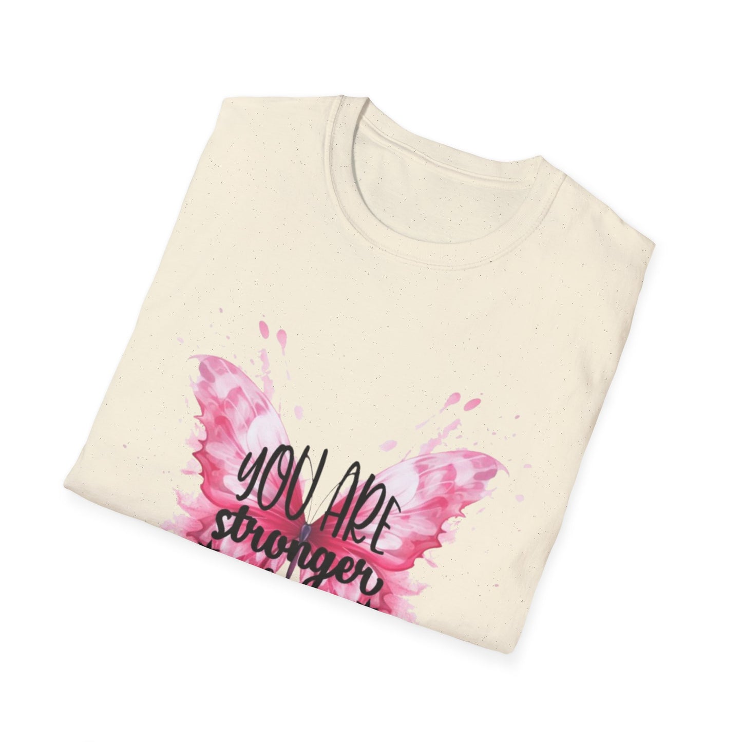 Empowering Butterfly T-Shirt, Inspirational Tee, Motivational Gift, Affirmation Apparel, Positive Vibes Shirt, Strength Quote T-Shirt