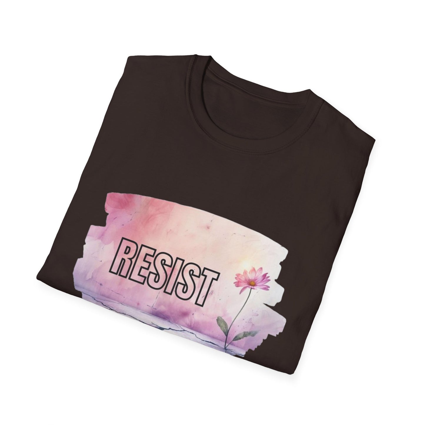 Inspirational Resist T-Shirt for Positivity and Change