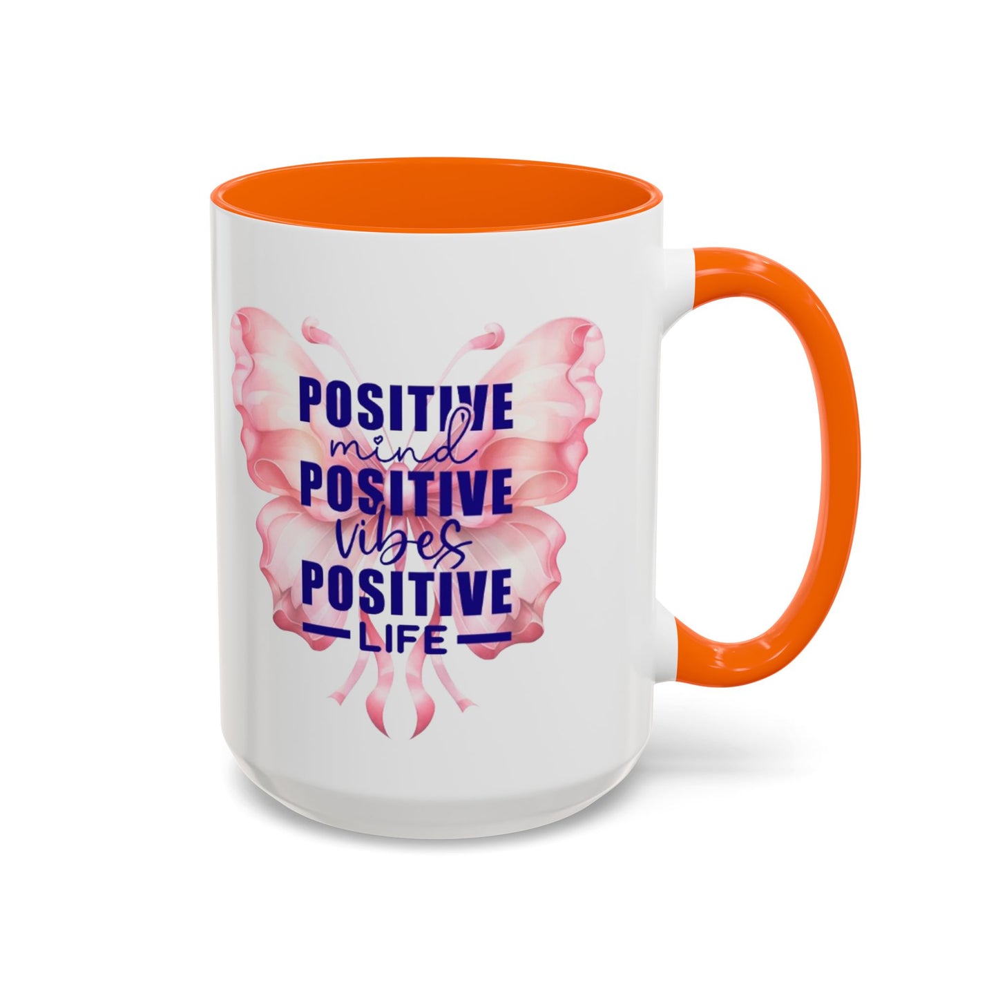 Positive Vibes Coffee Mug, Inspirational Mug, Motivational Mug for Home Office, Gift for Friends, Encouragement Cup, Positive Mind Decor