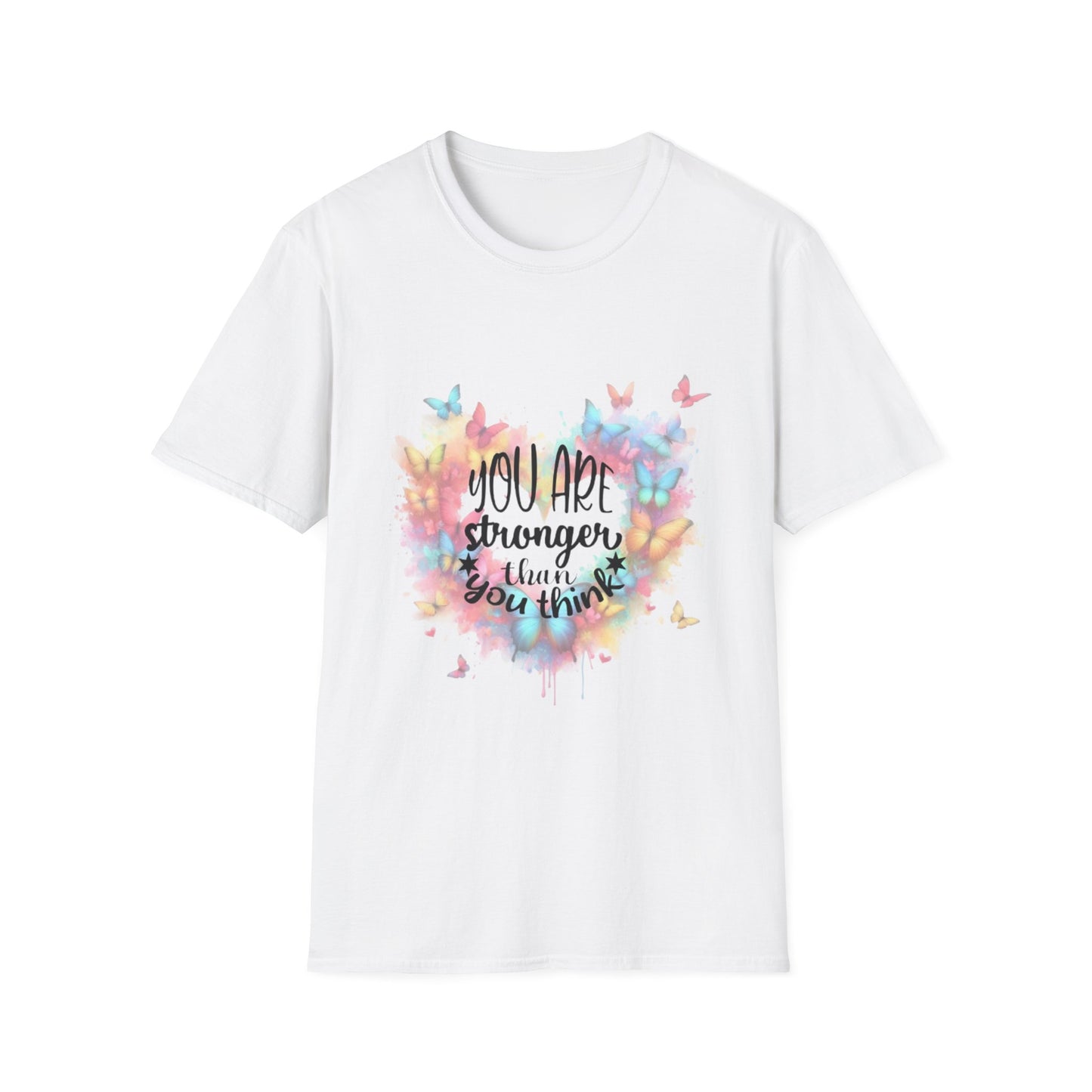 Empowering Butterfly T-Shirt, Inspirational Tee, Motivational Gift, Unisex Apparel, Positive Quotes, Heartfelt Fashion