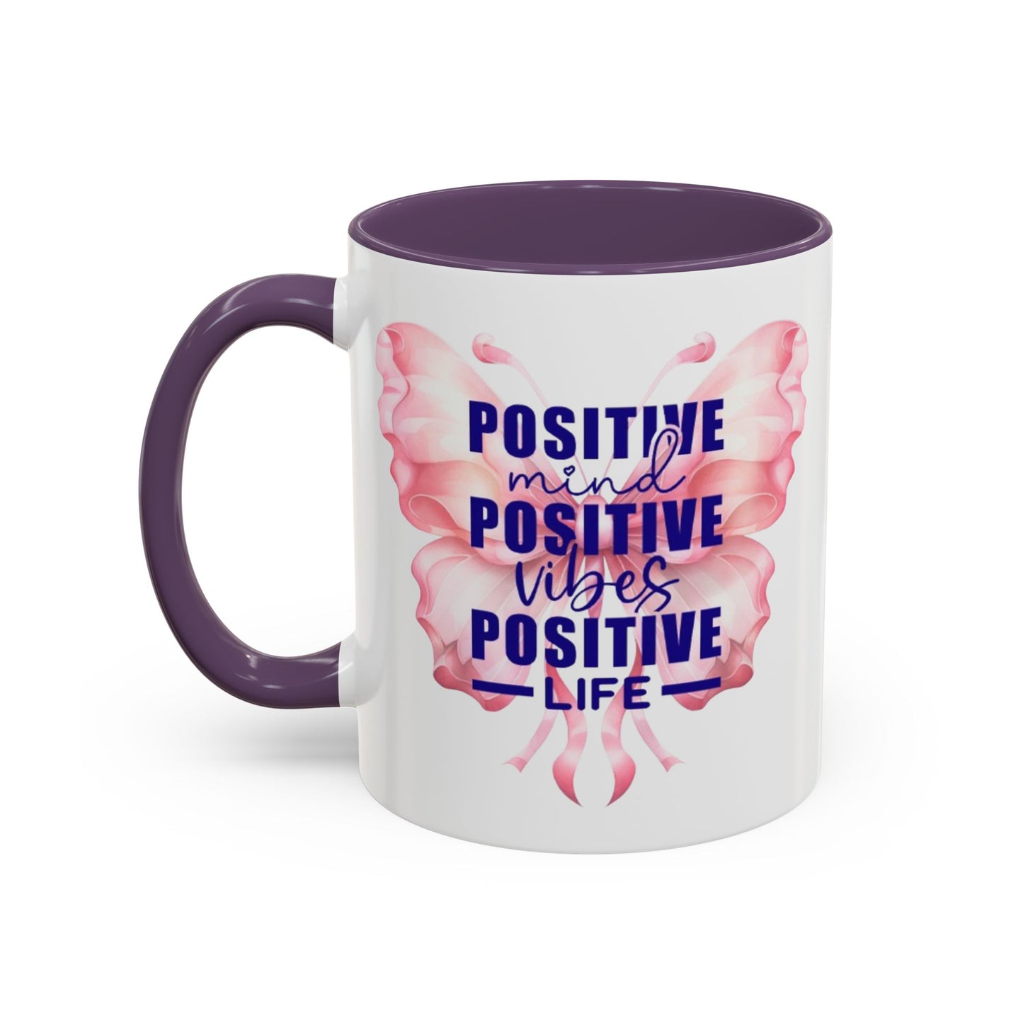 Positive Vibes Coffee Mug, Inspirational Mug, Motivational Mug for Home Office, Gift for Friends, Encouragement Cup, Positive Mind Decor