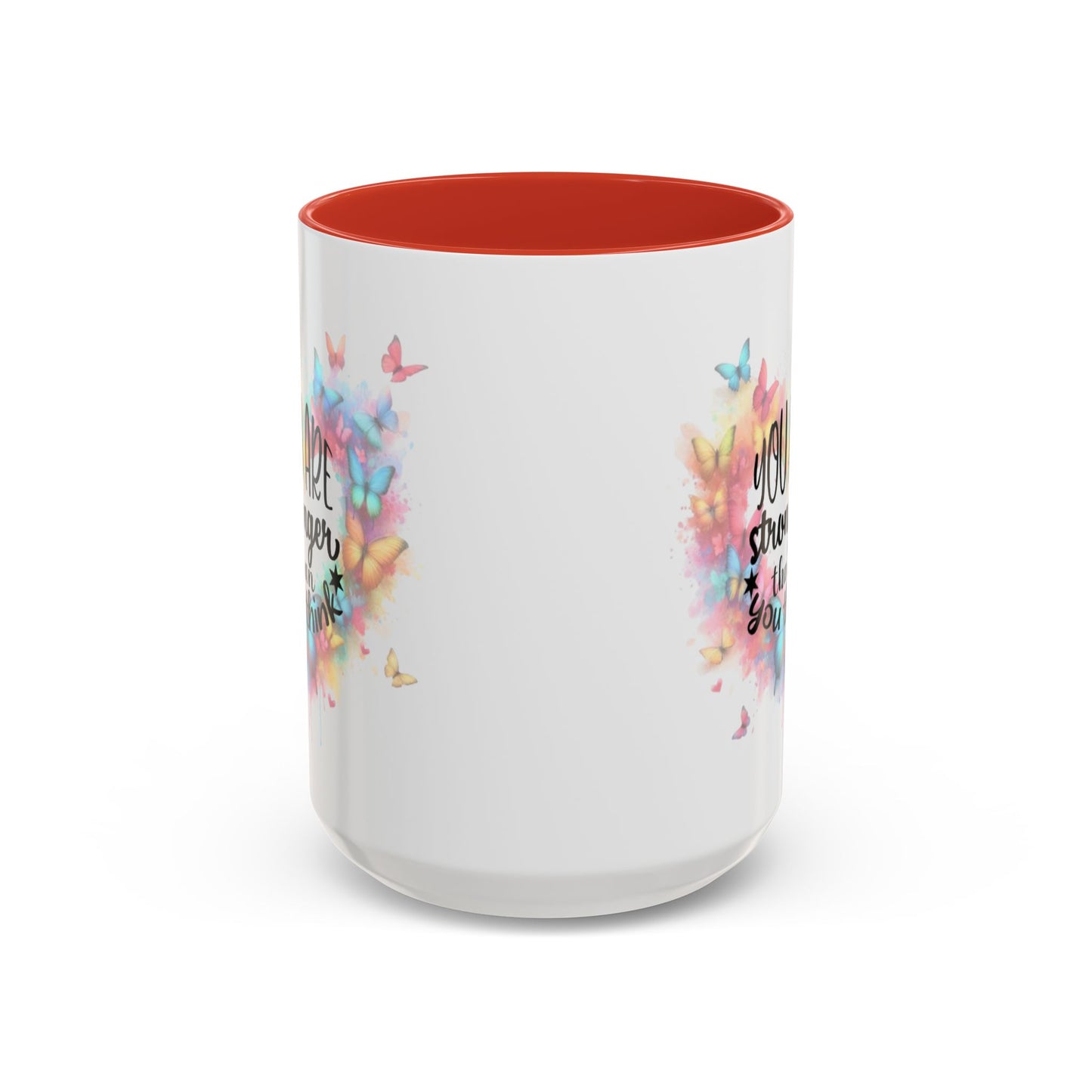 Inspirational Butterfly Coffee Mug, Motivational Gift for Friends, Colorful Mug for Tea Lover, Positive Affirmation, Self-Care Sip