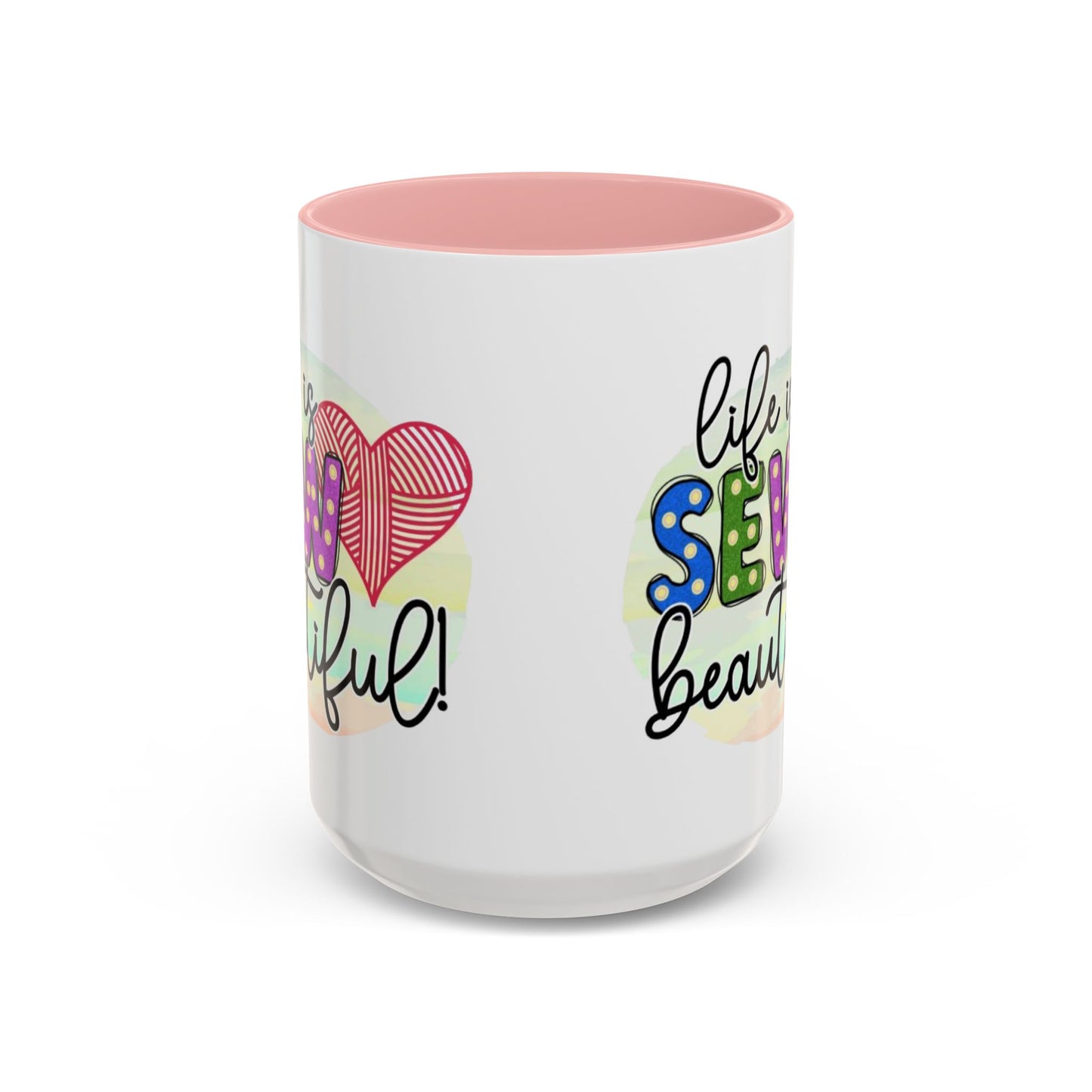Sewing-Themed Coffee Mug – Perfect Gift for Crafters, Quilters, Birthday, Gift for Her, Inspirational Mug