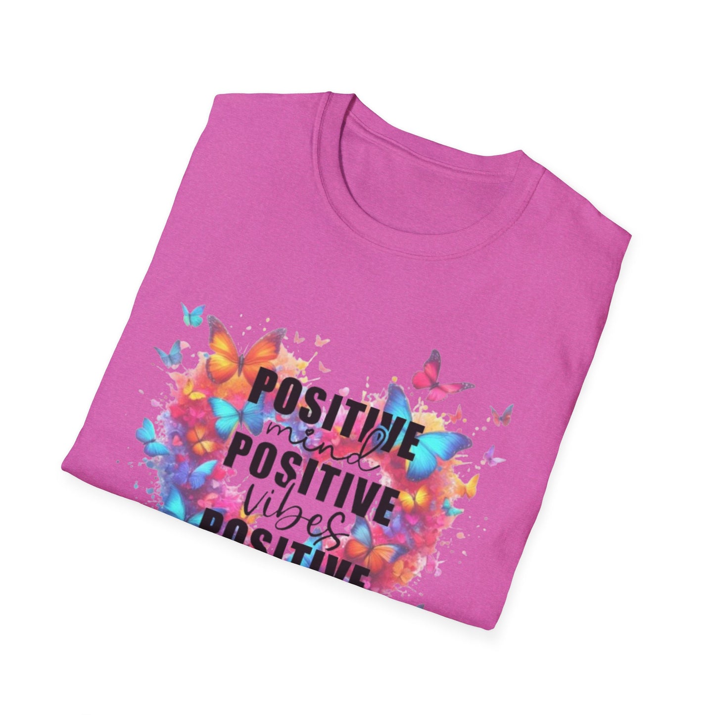 Positive Vibes Unisex T-Shirt, Motivational Tees, Inspirational Apparel, Gift for Friends, Everyday Wear, Positive Life Shirt