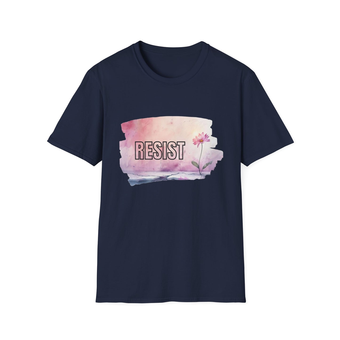 Inspirational Resist T-Shirt for Positivity and Change