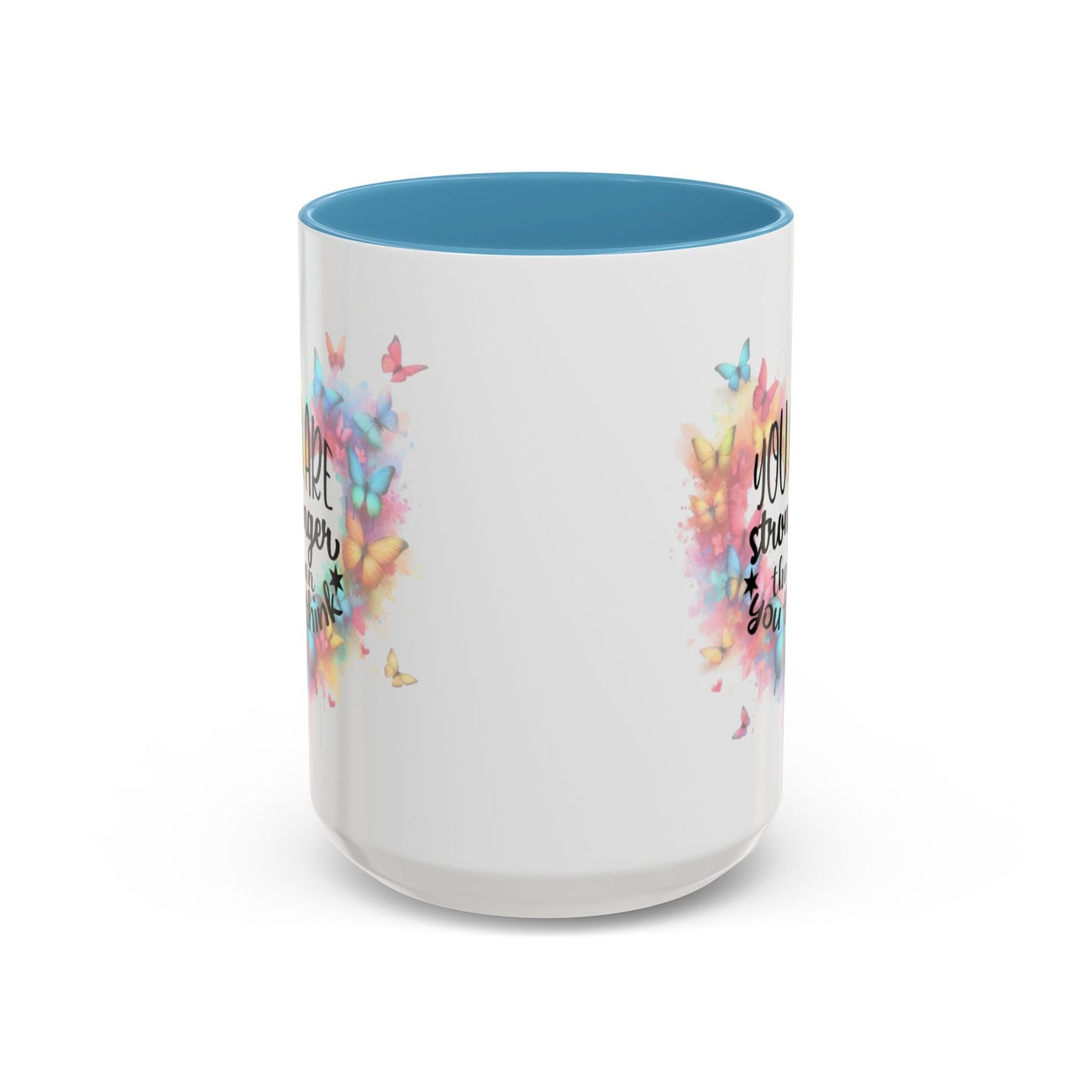 Inspirational Butterfly Coffee Mug, Motivational Gift for Friends, Colorful Mug for Tea Lover, Positive Affirmation, Self-Care Sip