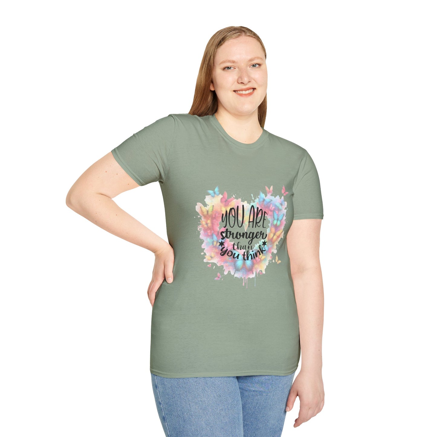 Empowering Butterfly T-Shirt, Inspirational Tee, Motivational Gift, Unisex Apparel, Positive Quotes, Heartfelt Fashion