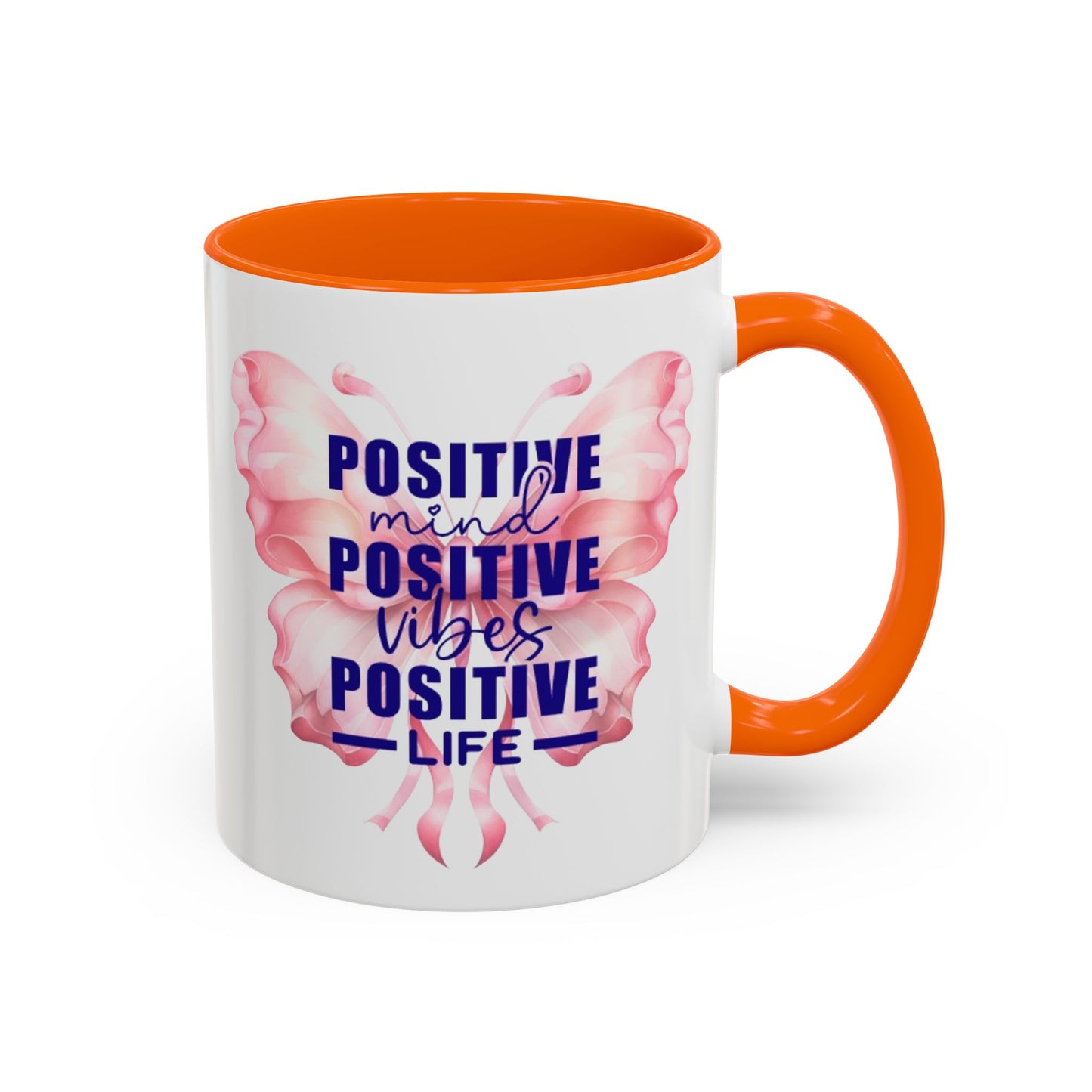 Positive Vibes Coffee Mug, Inspirational Mug, Motivational Mug for Home Office, Gift for Friends, Encouragement Cup, Positive Mind Decor