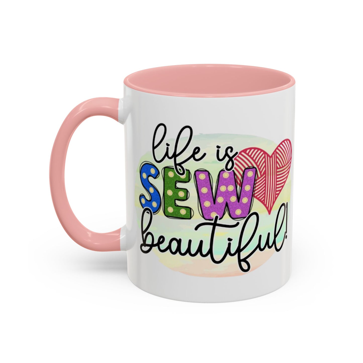 Sewing-Themed Coffee Mug – Perfect Gift for Crafters, Quilters, Birthday, Gift for Her, Inspirational Mug