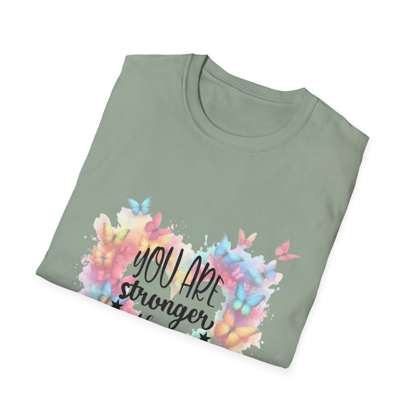 Empowering Butterfly T-Shirt, Inspirational Tee, Motivational Gift, Unisex Apparel, Positive Quotes, Heartfelt Fashion
