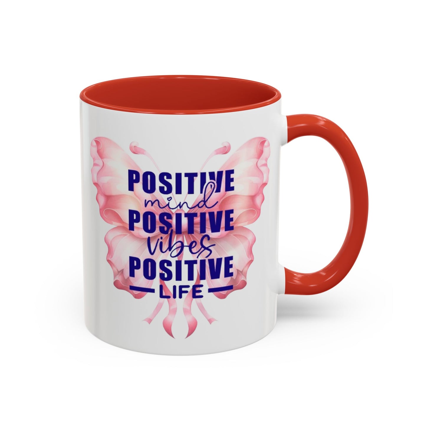 Positive Vibes Coffee Mug, Inspirational Mug, Motivational Mug for Home Office, Gift for Friends, Encouragement Cup, Positive Mind Decor