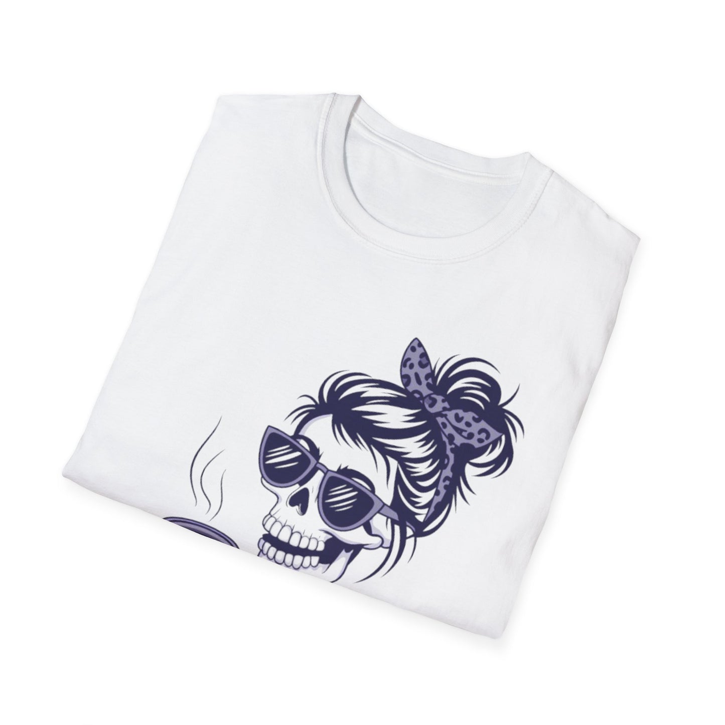 Mama Needs Coffee Unisex Softstyle T-Shirt - Fun Casual Tee for Coffee Lovers