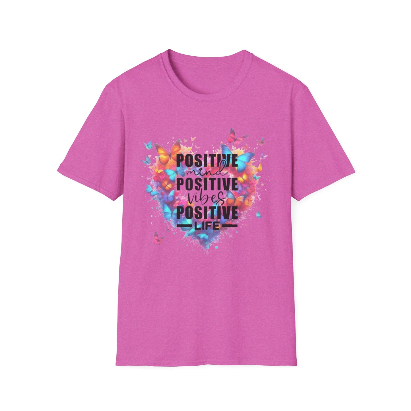 Positive Vibes Unisex T-Shirt, Motivational Tees, Inspirational Apparel, Gift for Friends, Everyday Wear, Positive Life Shirt