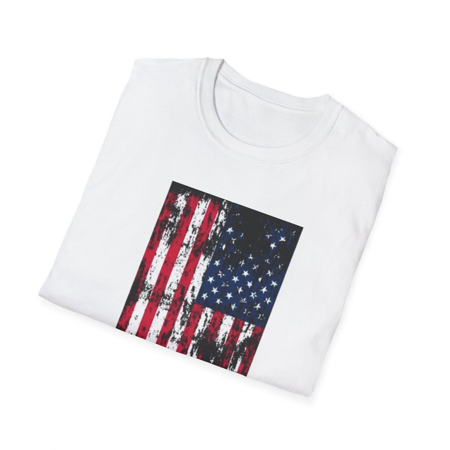 Patriotic Gun Graphic T-Shirt | Unisex Softstyle Tee
