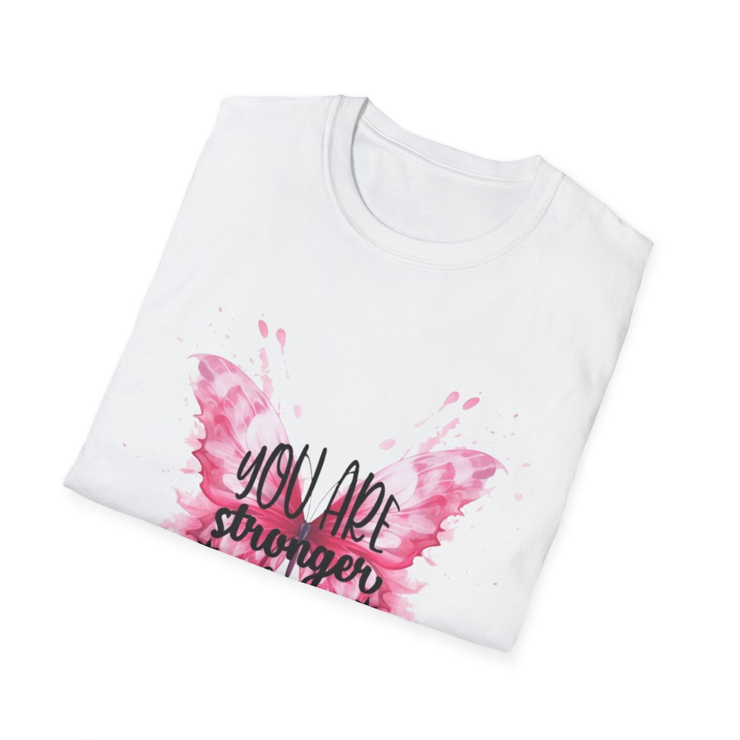 Empowering Butterfly T-Shirt, Inspirational Tee, Motivational Gift, Affirmation Apparel, Positive Vibes Shirt, Strength Quote T-Shirt