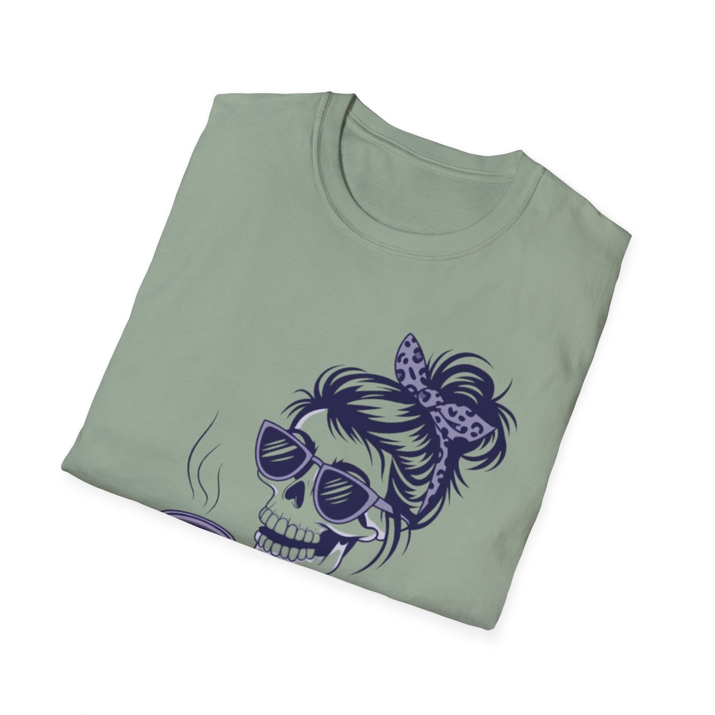 Mama Needs Coffee Unisex Softstyle T-Shirt - Fun Casual Tee for Coffee Lovers