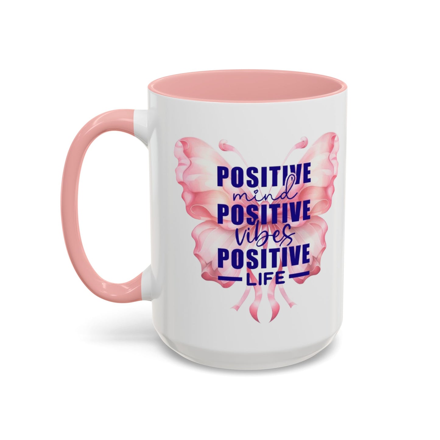 Positive Vibes Coffee Mug, Inspirational Mug, Motivational Mug for Home Office, Gift for Friends, Encouragement Cup, Positive Mind Decor