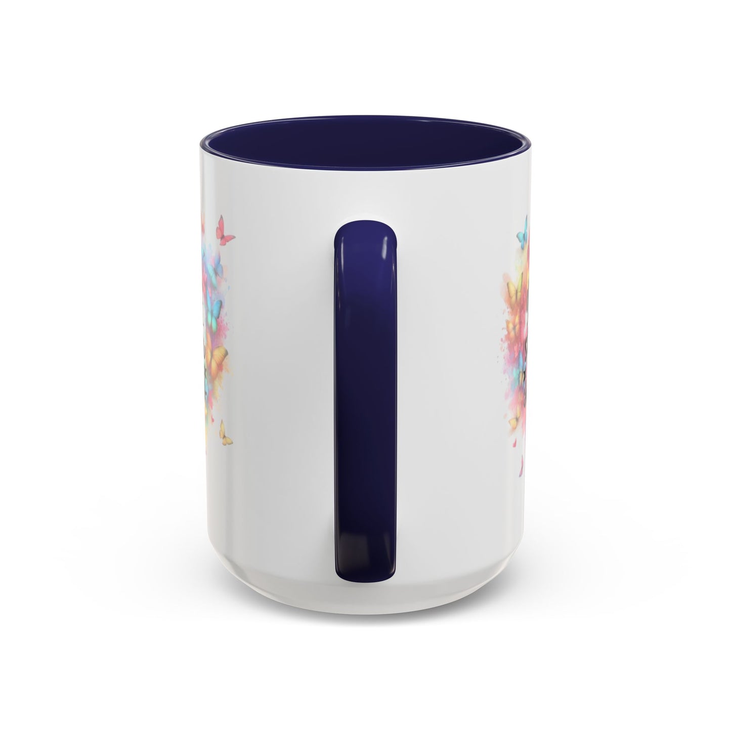 Inspirational Butterfly Coffee Mug, Motivational Gift for Friends, Colorful Mug for Tea Lover, Positive Affirmation, Self-Care Sip