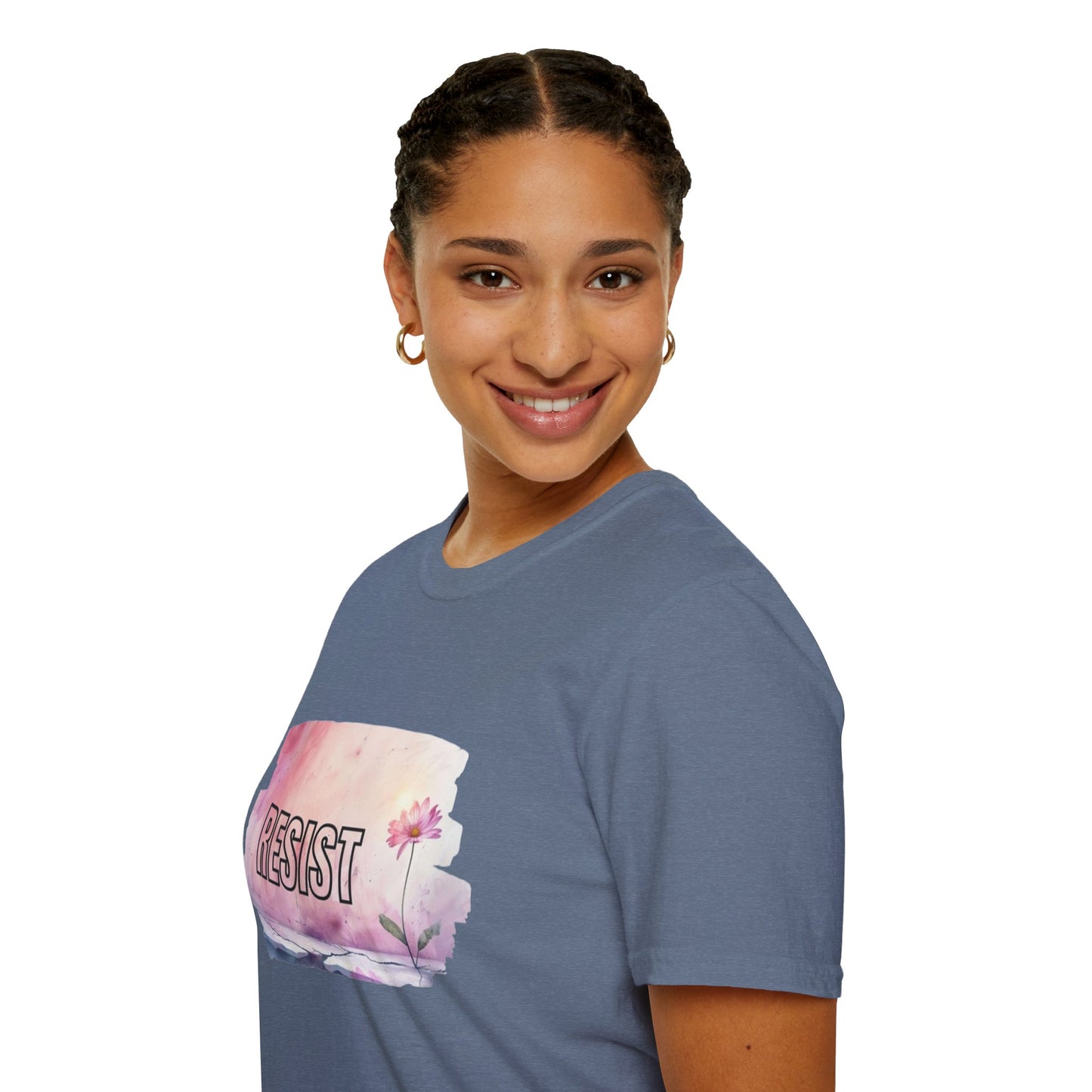 Inspirational Resist T-Shirt for Positivity and Change