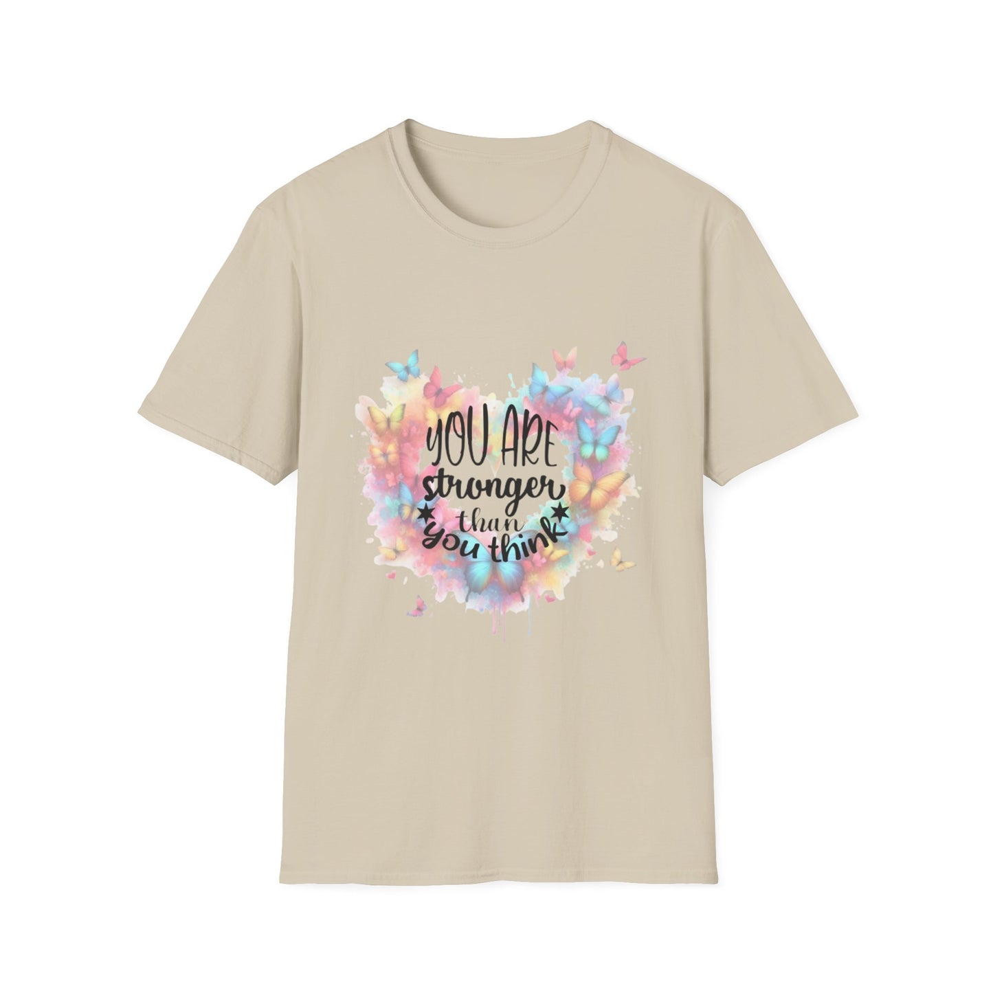 Empowering Butterfly T-Shirt, Inspirational Tee, Motivational Gift, Unisex Apparel, Positive Quotes, Heartfelt Fashion