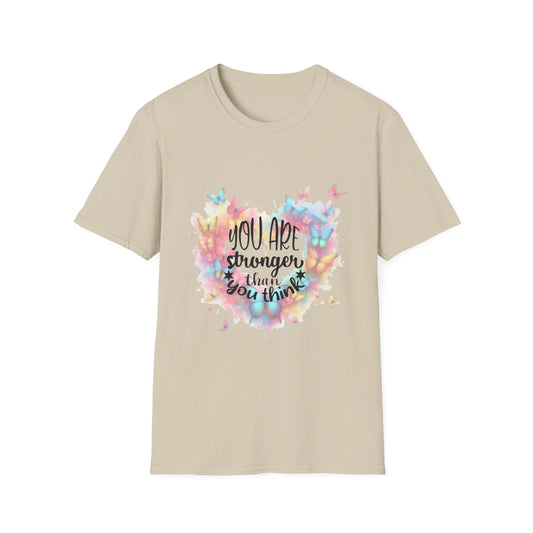 Empowering Butterfly T-Shirt, Inspirational Tee, Motivational Gift, Unisex Apparel, Positive Quotes, Heartfelt Fashion