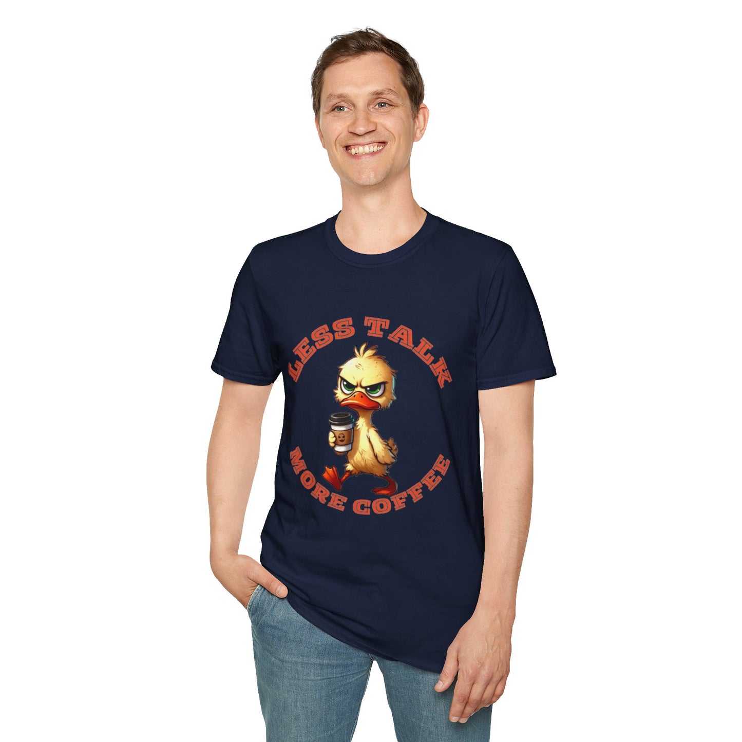 Coffee Lover Unisex T-Shirt - Less Talk More Coffee, Funny Gift for Baristas, Perfect for Casual Wear, Coffee Enthusiast, Birthday Gift