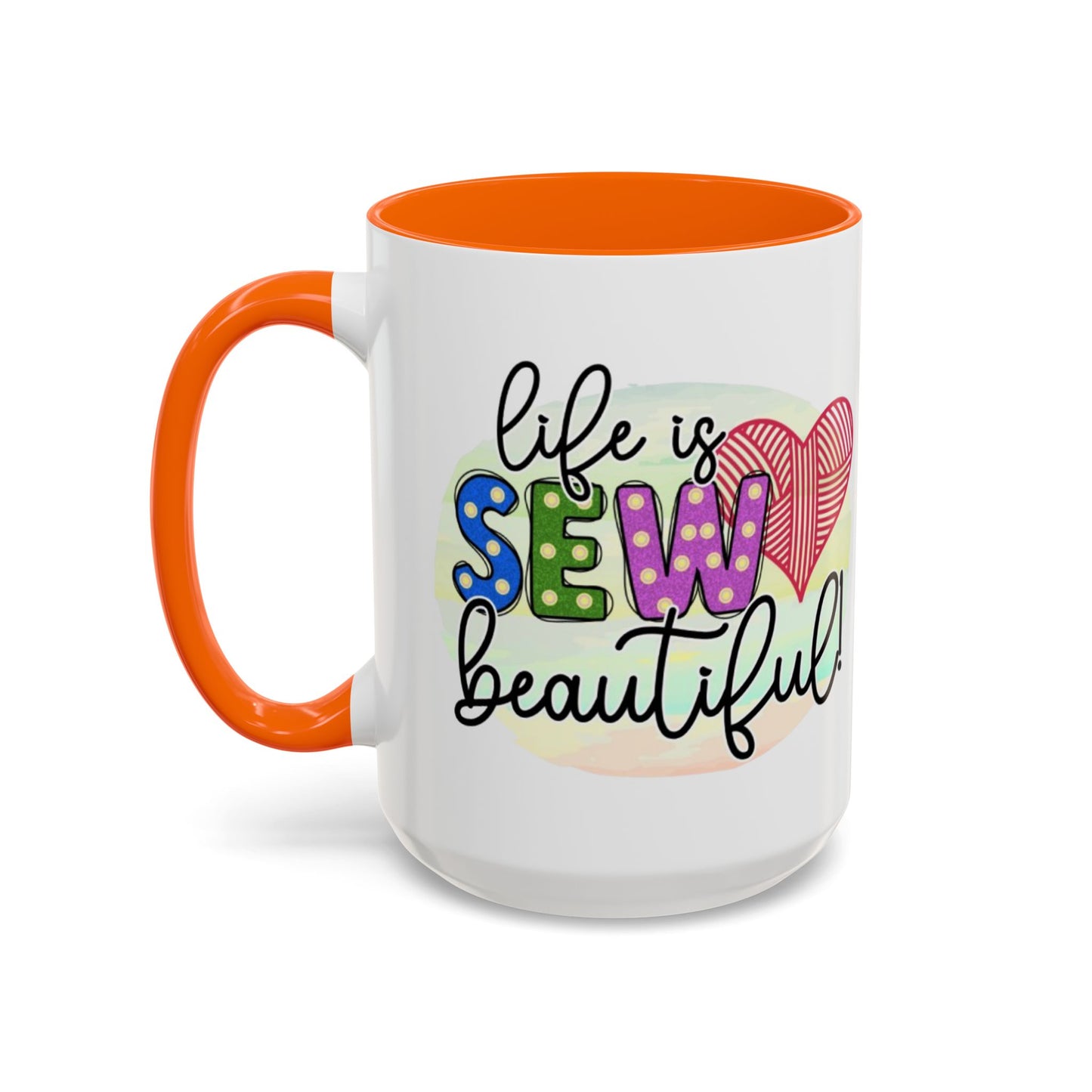 Sewing-Themed Coffee Mug – Perfect Gift for Crafters, Quilters, Birthday, Gift for Her, Inspirational Mug