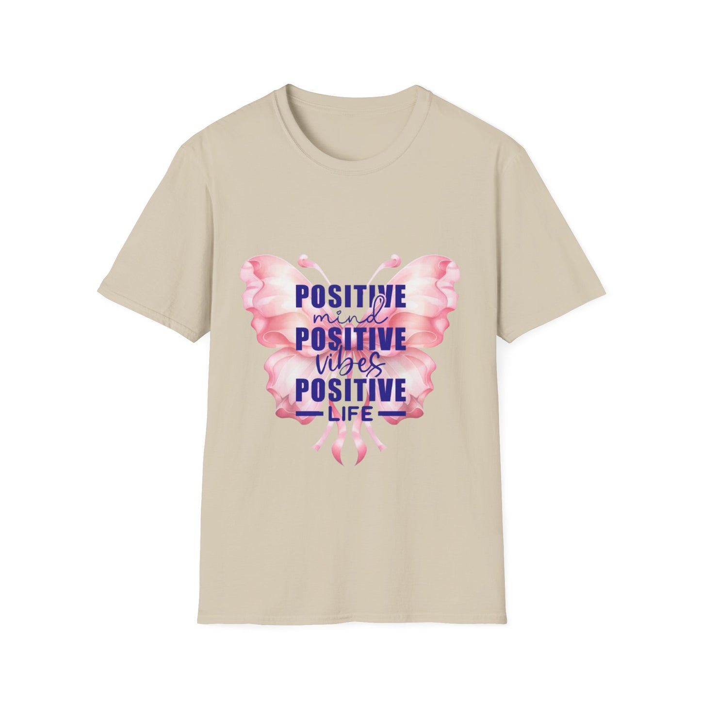 Positive Butterfly T-Shirt, Inspirational Tee, Motivational Shirt, Unisex Apparel, Gift for Her