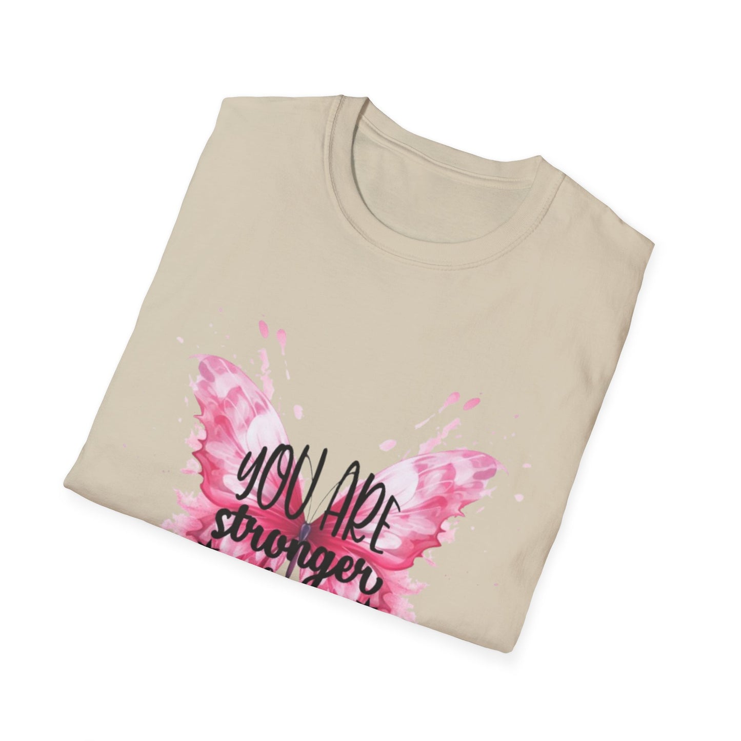 Empowering Butterfly T-Shirt, Inspirational Tee, Motivational Gift, Affirmation Apparel, Positive Vibes Shirt, Strength Quote T-Shirt