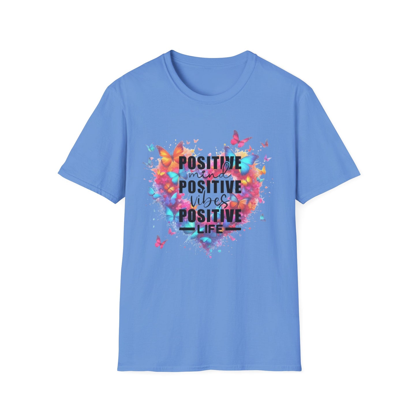 Positive Vibes Unisex T-Shirt, Motivational Tees, Inspirational Apparel, Gift for Friends, Everyday Wear, Positive Life Shirt