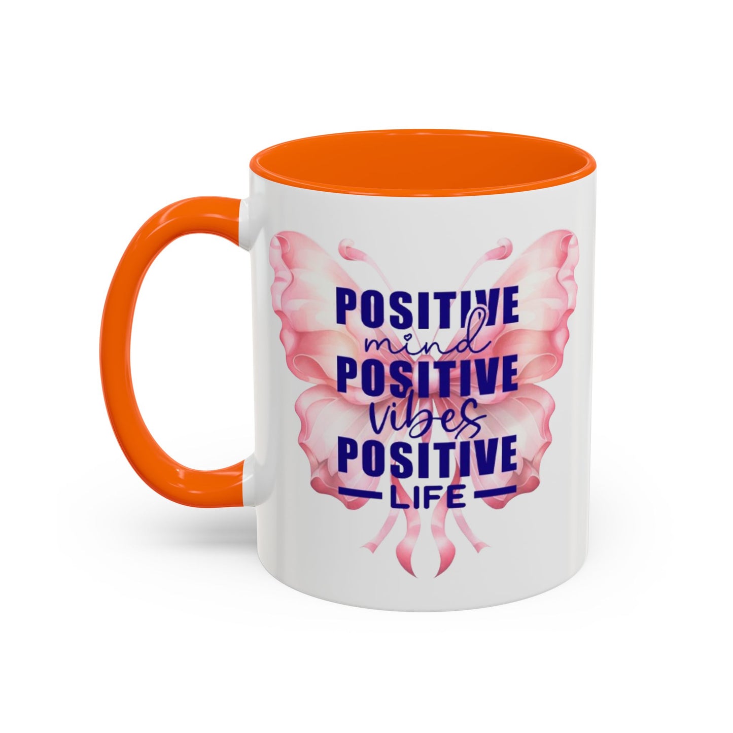 Positive Vibes Coffee Mug, Inspirational Mug, Motivational Mug for Home Office, Gift for Friends, Encouragement Cup, Positive Mind Decor