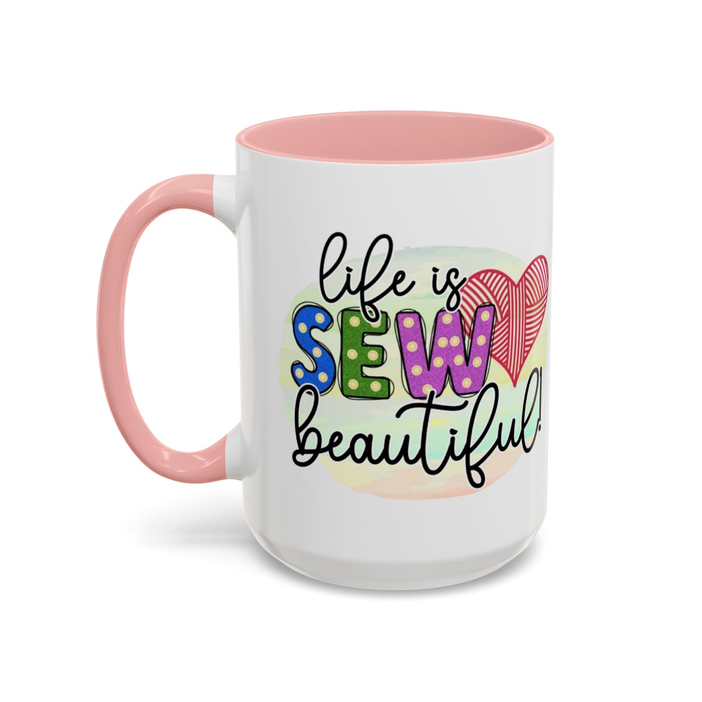 Sewing-Themed Coffee Mug – Perfect Gift for Crafters, Quilters, Birthday, Gift for Her, Inspirational Mug