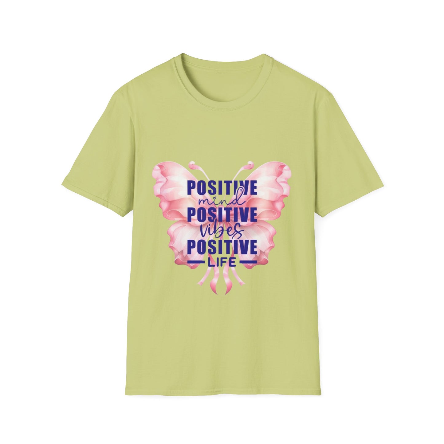 Positive Butterfly T-Shirt, Inspirational Tee, Motivational Shirt, Unisex Apparel, Gift for Her